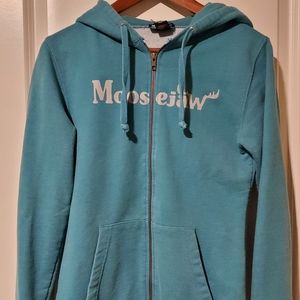 Moosejaw logo hoodie